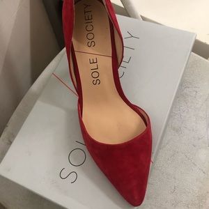 Sole Society Red Pumps 👠
